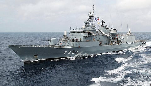 Greece warship reinforces Red Sea naval force