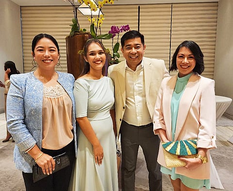 Seda Central Bloc Yvonne Silva, sales manager; Dianna McCarthy, sales executive; Ron Manalang, general manager; and Thrina dela Calzada, director of sales.