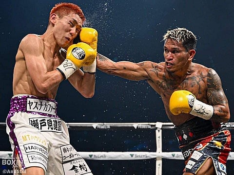 John Riel Casimero (right) believes he is the only fighter who can beat Naoya Inoue. | PHOTOGRAPH COURTESY OF John Riel Casimero