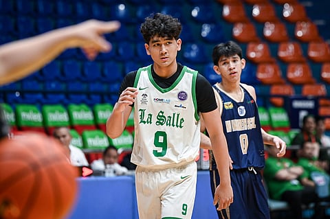 PHOTOGRAPH courtesy of UAAP
KIEFFER Alas is set to go to the United States to play high school ball in a bid to compete in the Division I of the US National Collegiate Athletic Association.  
