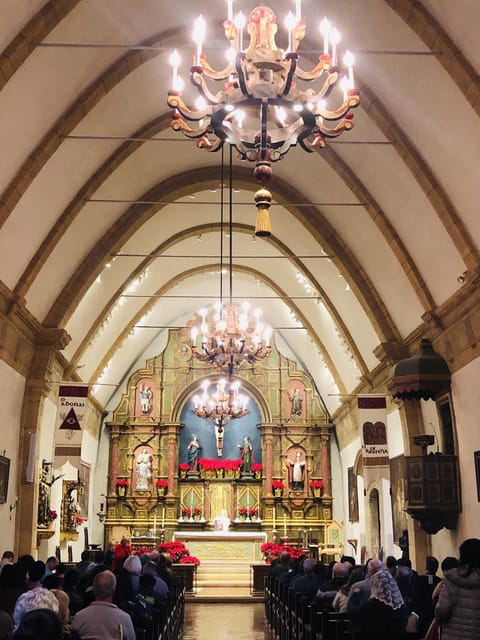 Christmas Eve Mass at the Cathedral of San Carlos Borromeo in Monterey, California