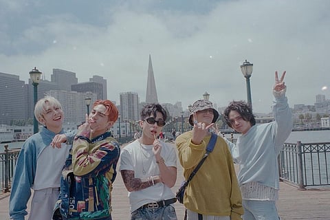 P-pop boy group SB19.