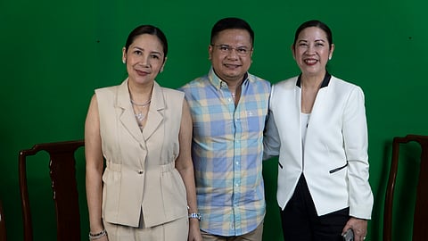 (FROM left), Dr. Mia Valencia-Angeles, Dr. Carlito Librando and Dr. Nelda Valencia-Eufemio.