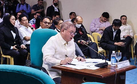 Francisco Tiu Laurel Jr. (Photo by Dianne Bacelonia)