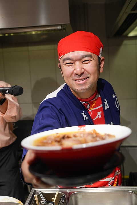 Chef Satoshi Ikuta, founder of Ramen Nagi.