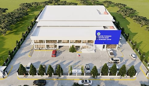 Perspective of Planned Disaster Operating Bases. | Photo courtesy of the Palawan Provincial Engineering Office.