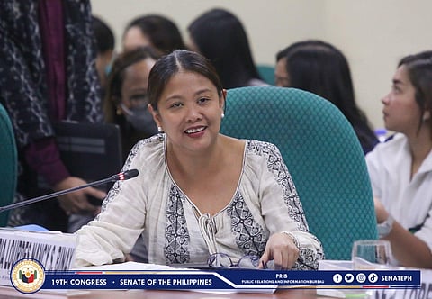 Sen. Nancy Binay. | Photo courtesy of the Senate of the Philippines.    