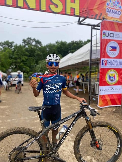JOHN Andre Aguja is  raring to compete in the UCI Class 1 Thailand  Mountain Bike Cup running from 16 to 17 January in Kanchanaburi, Thailand. | Photograph COURTESY OF John Andre Aguja/FB