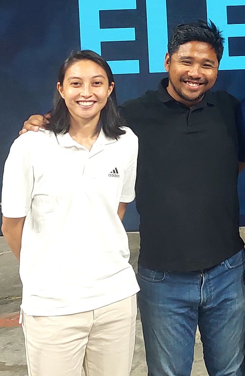 Inna Palacios (left) and Jessie Khing Lacuna are the latest additions to the POC Athletes’ Commission. | photograph by Ivan Suing for the Daily Tribune