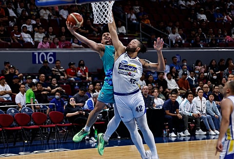 JAVEE Mocon and Phoenix Super LPG show signs of life after taking a 103-85 win over Magnolia in Game 3 of their PBA Commissioner’s Cup best-of-five semifinal series Sunday at the Mall of Asia Arena.  | PHOTOGRAPH COURTESY OF PBA
