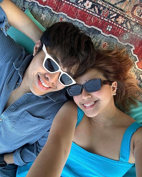 Elijah Canlas and Miles Ocampo. | PHOTOGRAPH COURTESY OF ig/miles ocampo