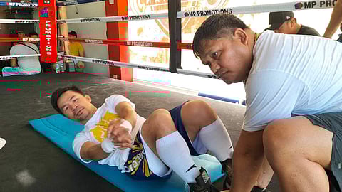 PHOTOGRAPH COURTESY OF Roger Fernandez For Manny Pacquiao, age is just a number.