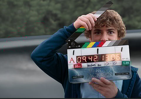 WALKER Scobell as Percy Jackson. | photograph courtesy of disney+