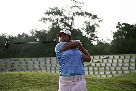 PHOTOGRAPH COURTESY OF Grace Quintanilla FB
Grace Quintanilla is holding on a four-stroke lead entering the championship round Thursday.