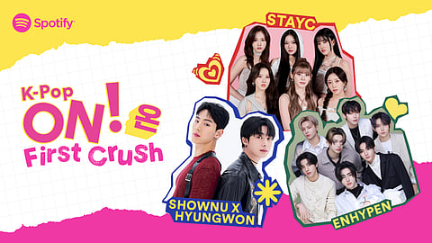 Spotify 10th anniversary: ENHYPEN, SHOWNU X HYUNGWON, STAYC