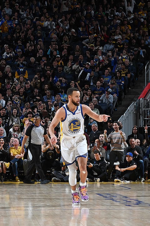STEPHEN Curry of the Golden State Warriors is set to make his 10th All-Star Game appearance after getting the nod in the annual showcase in Indianapolis. | NOAH GRAHAM/
AGENCE
FRANCE-PRESSE