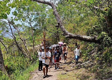 A spiritual walk to the Old Volcano