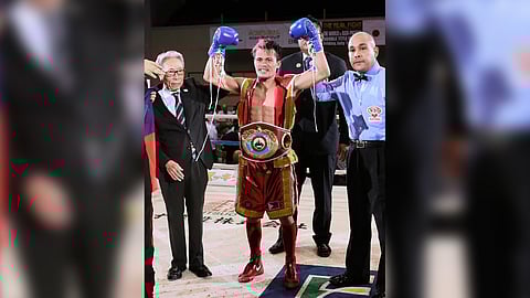Vic Saludar headlines a big card scheduled 1 May in Mandaue, Cebu. | JIJI PRESS/agence france-presse