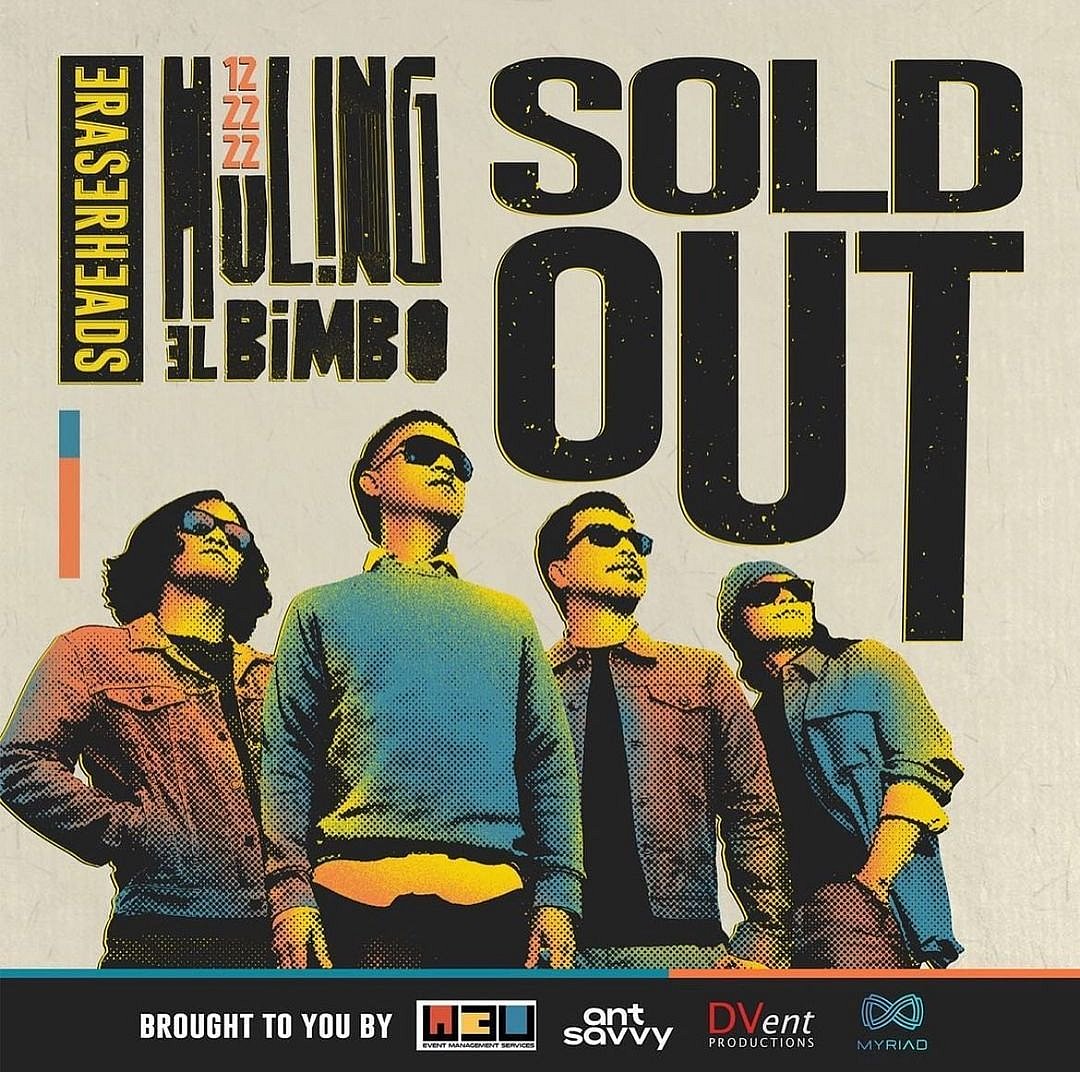 Eraserheads concert tickets ‘sold out’—all 50,000 pieces