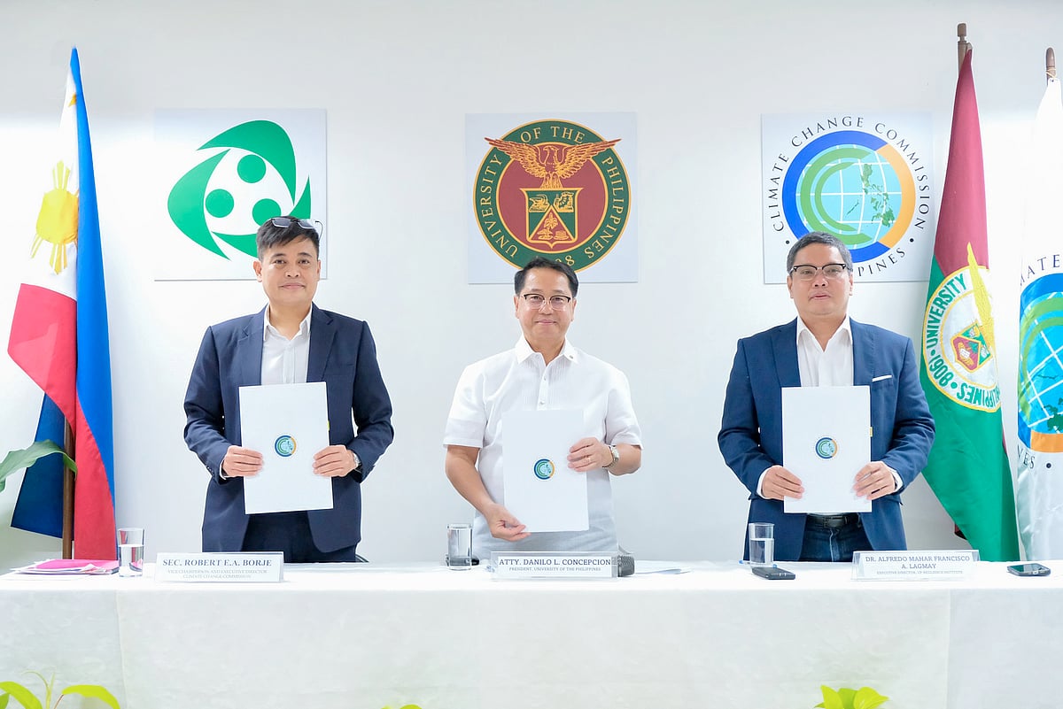 Climate Change Commission, UP Resilience Institute partner on disaster ...