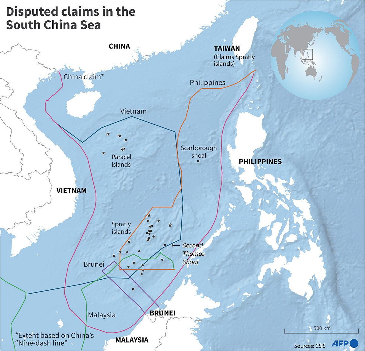 China’s SCS claim rejected