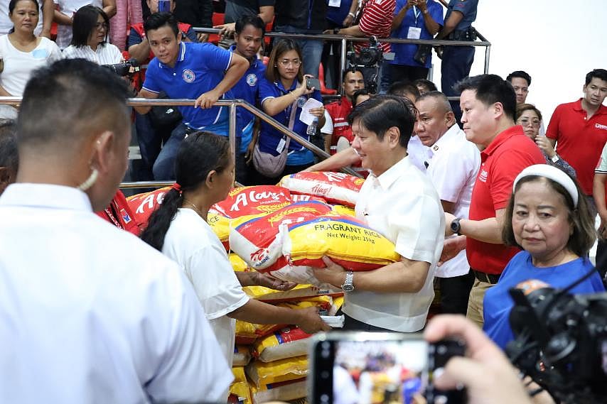 Marcos: Free rice distribution to continue until prices normalize