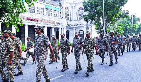 Multi-layer security planned around CP amid protest