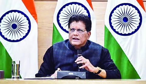 India-US trade deal first tranche finalised, legal drafting underway: Goyal