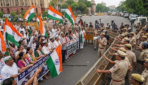 CJP’s Tricolour march faces police curbs
