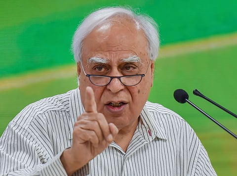 Rajya Sabha MP Kapil Sibal has criticised Defence Minister Rajnath Singh over his remarks on the Opposition’s alleged regime-change agenda. 