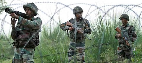 Representational image: Security personnel during an operation in Jammu and Kashmir.