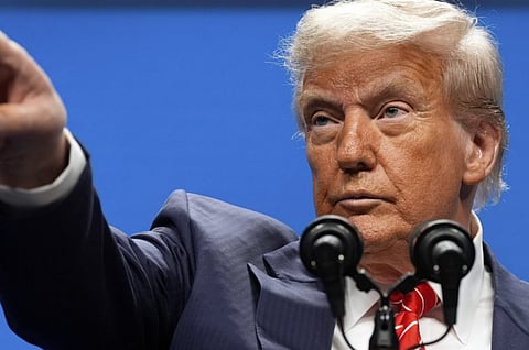 US President Donald Trump