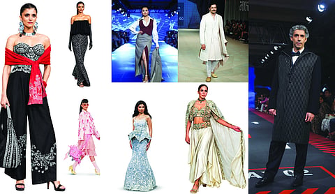 The runway's opulent reverie