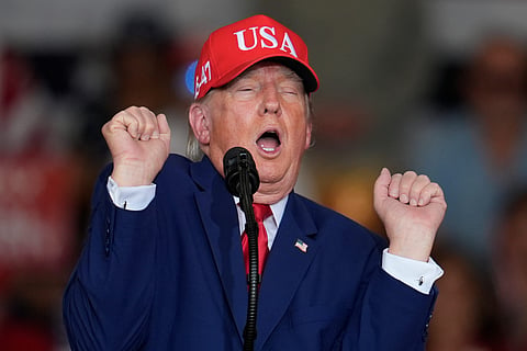 US President Donald Trump