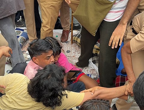 Sahil Wakode’s parents and students are detained during protests at IIT Bombay on Sunday, demanding accountability over the student’s death.