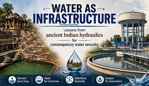 Water as infrastructure: Lessons from ancient Indian hydraulics for contemporary water security