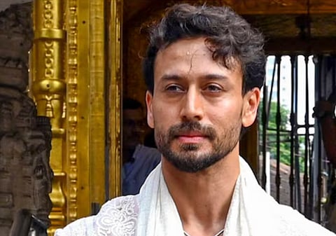 Bollywood actor Tiger Shroff