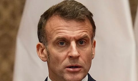 French President Emmanuel Macron
