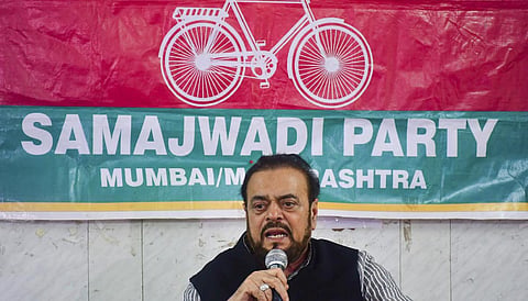 Samajwadi Party leader Abu Asim Azmi 