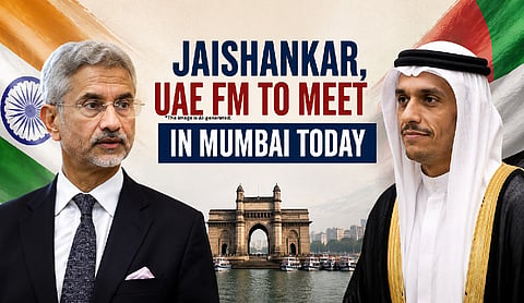 Jaishankar, UAE FM to meet in Mumbai today
