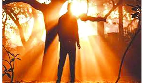 Spend time in company of God, feel his presence