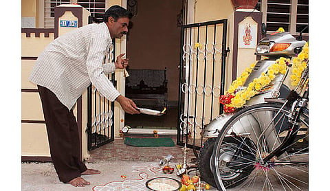Representative Image of Ayudha Puja