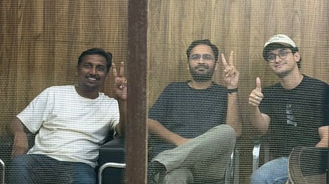 Image captured from detention centre.
