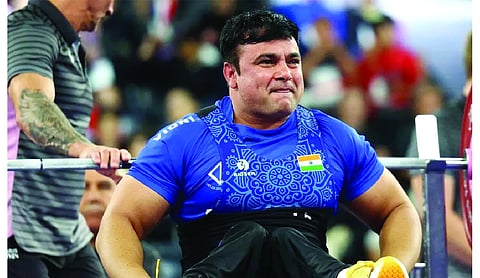 Powerlifter Ashok clinches 65kg silver at Asian Para Games