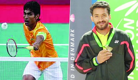 Pramod, Nitesh in singles semis in Para Asiad badminton