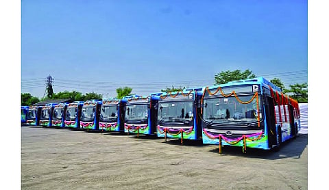 Only EV, CNG, BS-VI diesel buses allowed in Delhi