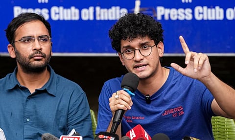 CJP leaders Saurav Das and Ashutosh Ranka were released from Tihar Jail on Wednesday and summoned by the Delhi Police Crime Branch for questioning.