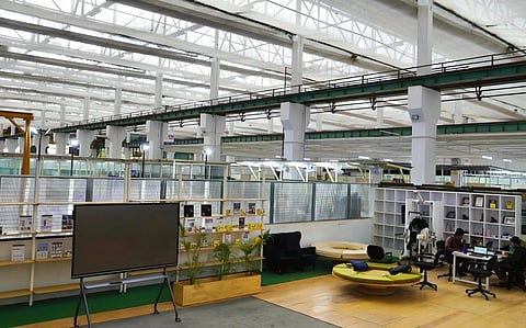 An inside view of ARTPARK in IISC Bengaluru