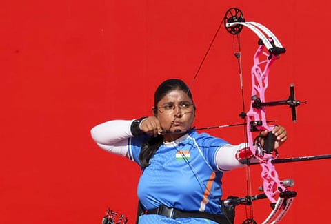 Swati Chaudhary scripted history by winning India’s first-ever medal in the women’s W1 category, claiming silver at the Asian Para Games archery competition.