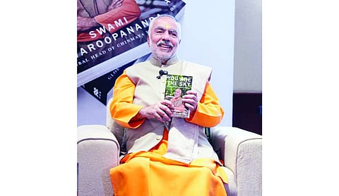 Swami Swaroopananda launches You Are The Sky